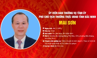 Chân dung đồng chí Mai Sơn, Ủy viên BTV Tỉnh ủy, Phó Chủ tịch Thường trực UBND tỉnh